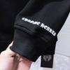 8360 CHROME HEARTS 2026 New Spring and Autumn Plus-size Thin Style Classic Style Logo Zipper Hooded Sweatshirt for Couples