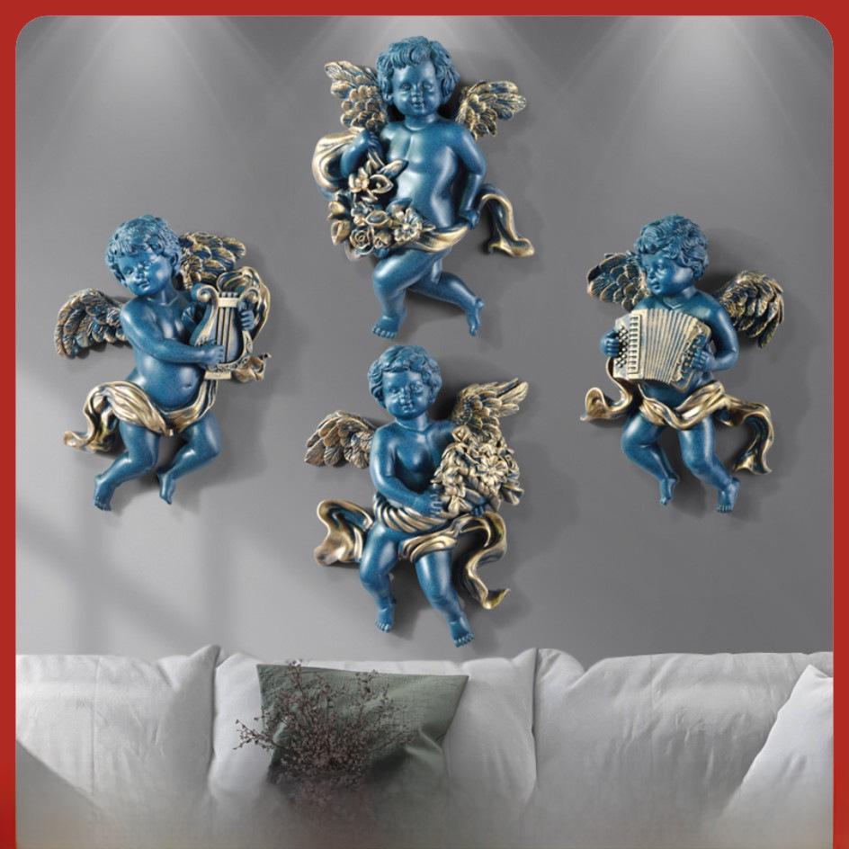 Cupid Engel Wandkunst Anhänger - Heimdeko Wandbehang