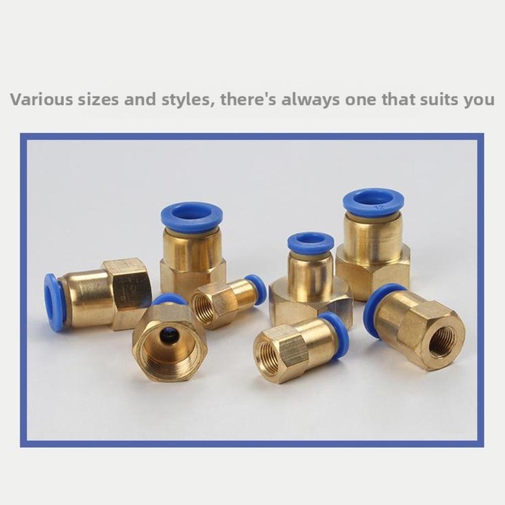 Robust Elbow Pneumatic Quick Connector for High Pressure Use with Multi Layer Sealing Technology and Smooth Flow Channels