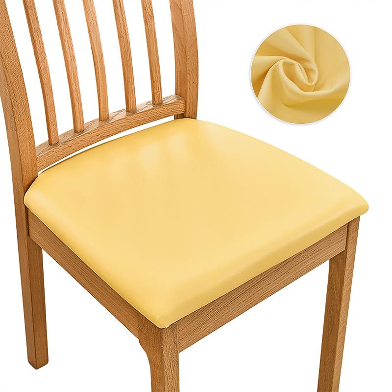Waterproof Chair Cover Stretch Dining Chair Seat Covers Cheap Anti-Slip Chairs Slipcovers For Hotel Home Kitchen Living Room