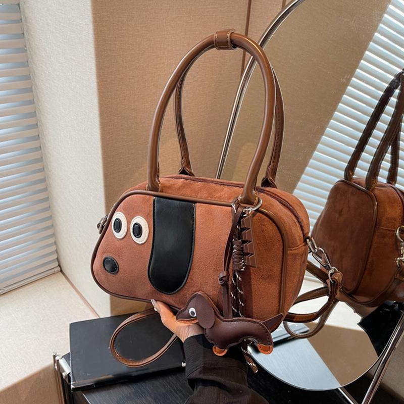 

Модная сумка для боулинга из искусственной кожи, сумка-тоут, однотонная маленькая квадратная сумка, большая вместимость, простой стиль, сумка через плечо, для покупок KTY suede кофейный