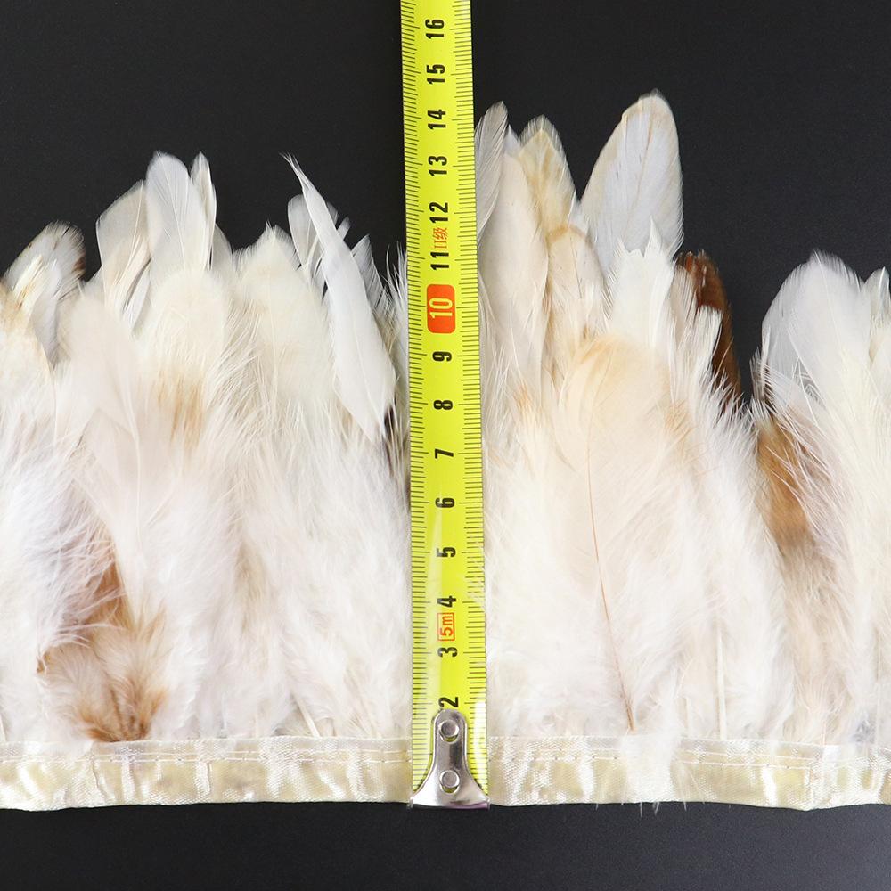 Chicken Feather Cloth Edge Three White Swimming Lace Clothing Accessories Stage Performance Materials Diy Jewelry Accessories New