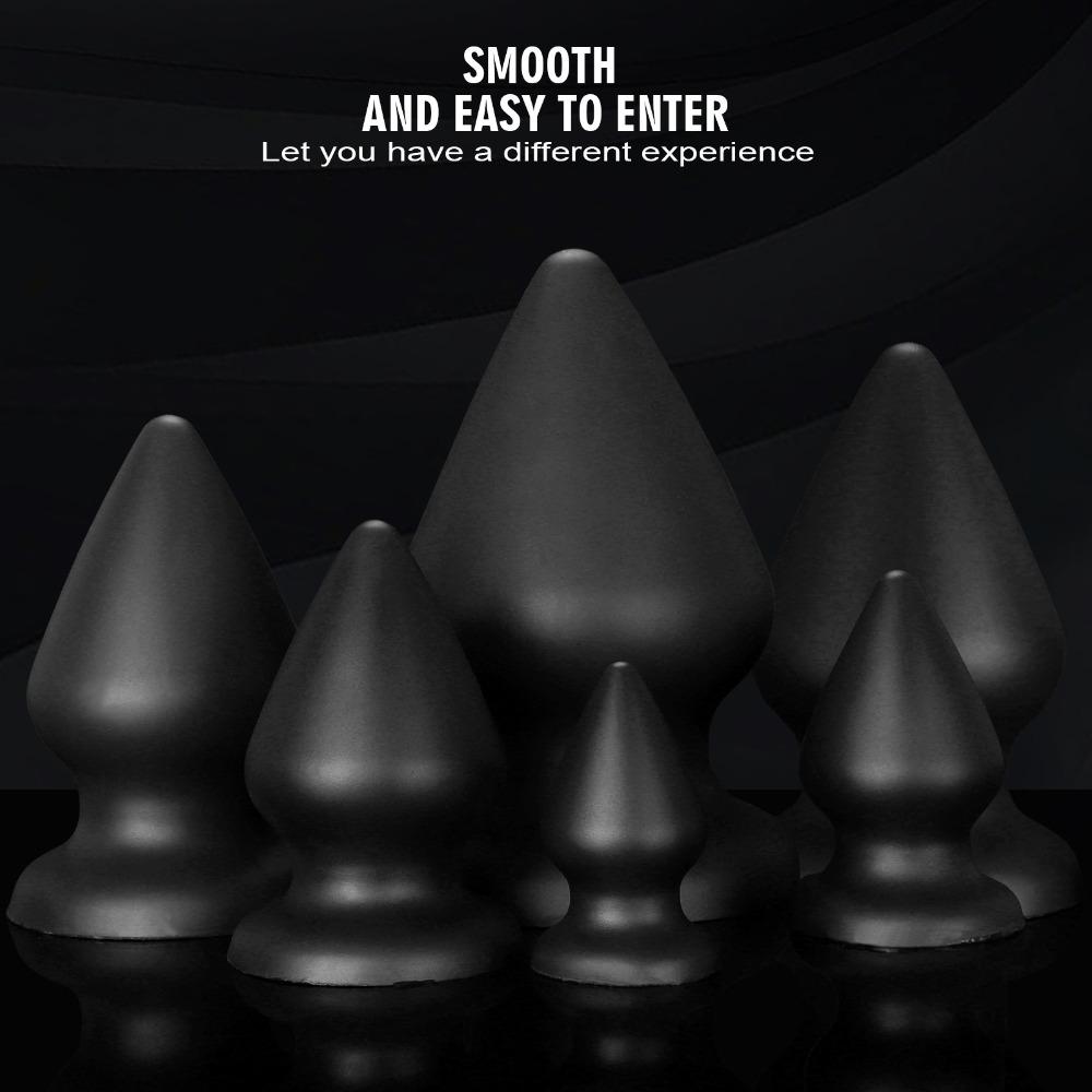 Extra Large Anal Plug Unisex - SM Fisting Dilator Anal Expander Adult Sex Toy for Men & Women