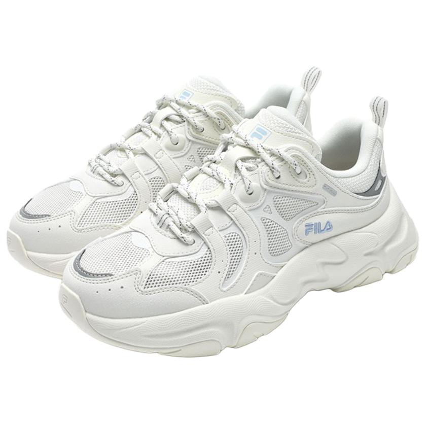 FILA Mars 3 Comfortable Soft Durable Low-Top Casual Shoes Women sneaker White F52W532192FSC