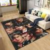 Stray Kids Kpop Singer Area Rug Large,Carpet Rug for Living Room Bedroom Sofa Doormat Decoration,  Kids Play Non-slip Floor Mat