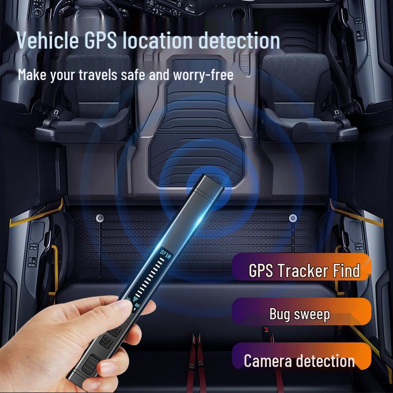 SF18 GPS-Signaldetektor & Infrarot Anti-Spionage Kamera Stift für Hotelüberwachung