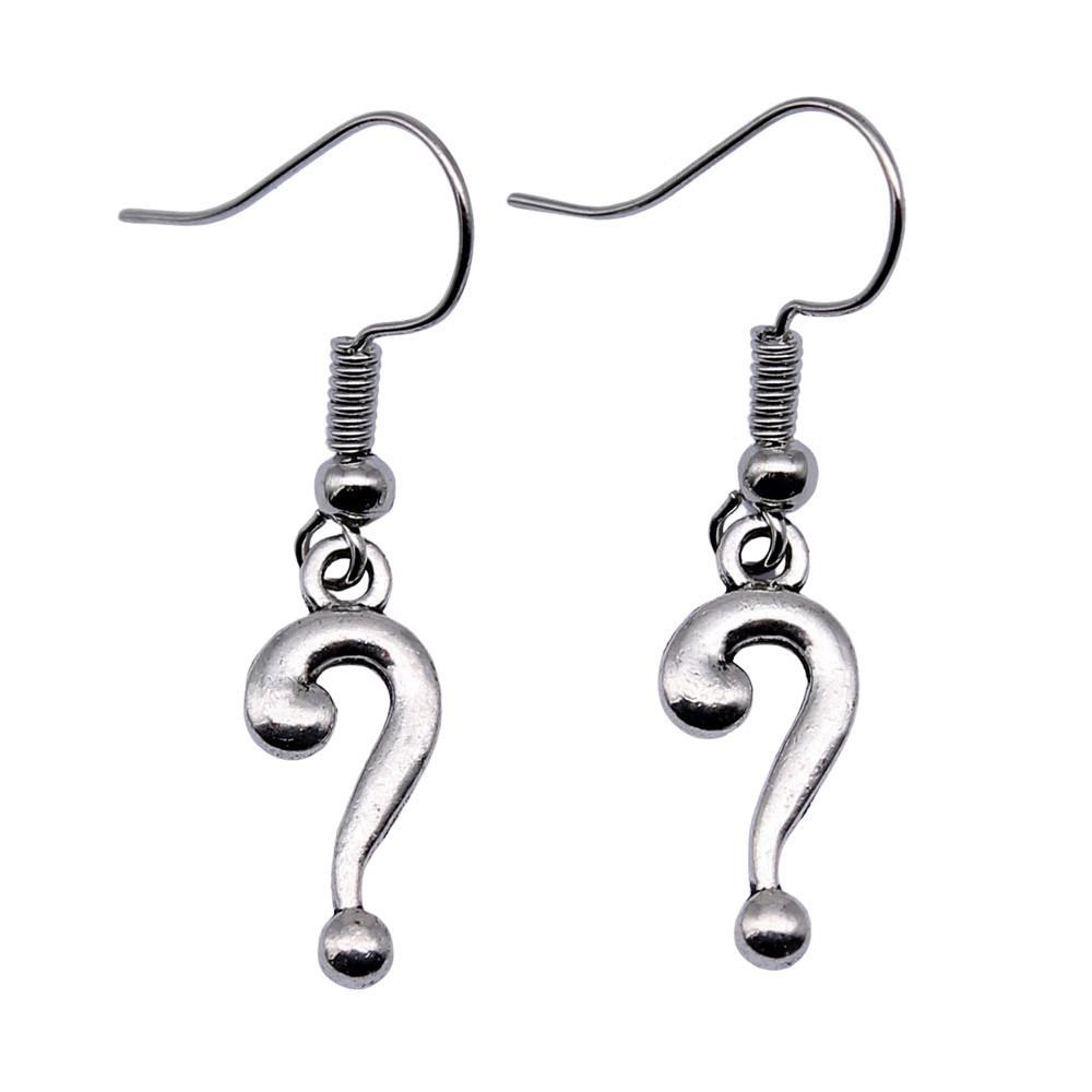 

Inspirational Peace Dangle Earrings Om Word Charm Earrings For Women Gifts A33-1pair-18x8mm