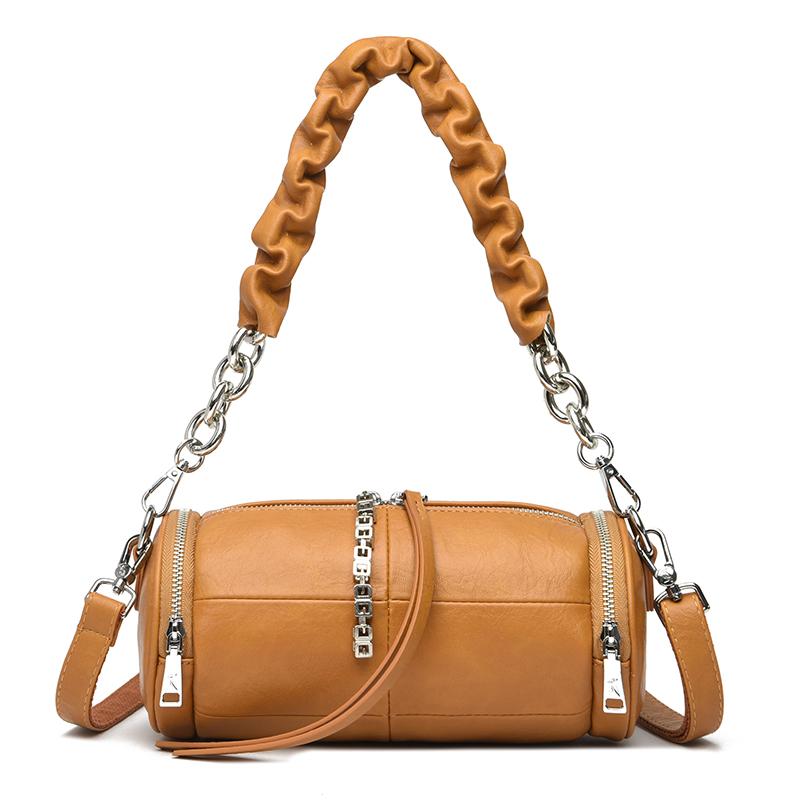 

Мягкая кожаная сумка через плечо для женщин, роскошные сумки-мессенджеры, высококачественные женские сумки через плечо