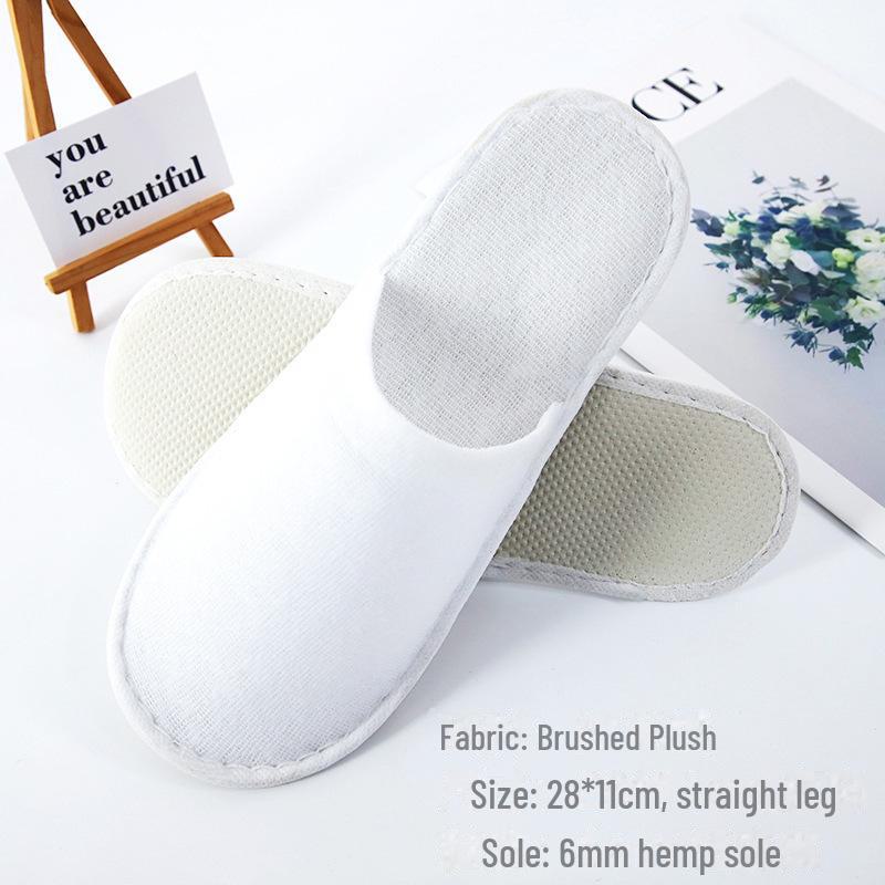 

«Нескользящие одноразовые тапочки для гостиниц»: Толстое дно для гостевых комнат и домов отдыха.