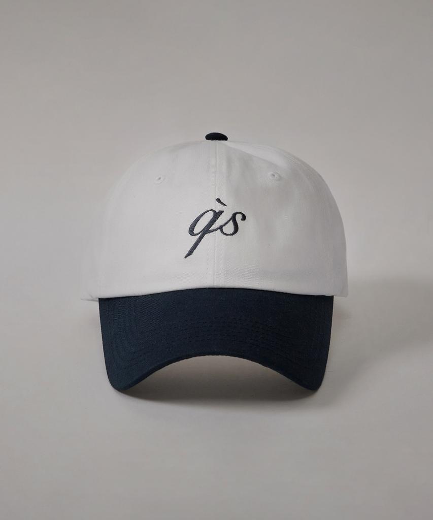 Kyuseu Lowercase Logo Ball Cap - White/Navy