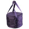 Bolsa de transporte acolchada gruesa para cuenco tibetano de yoga, bolsa de viaje con correa de transporte