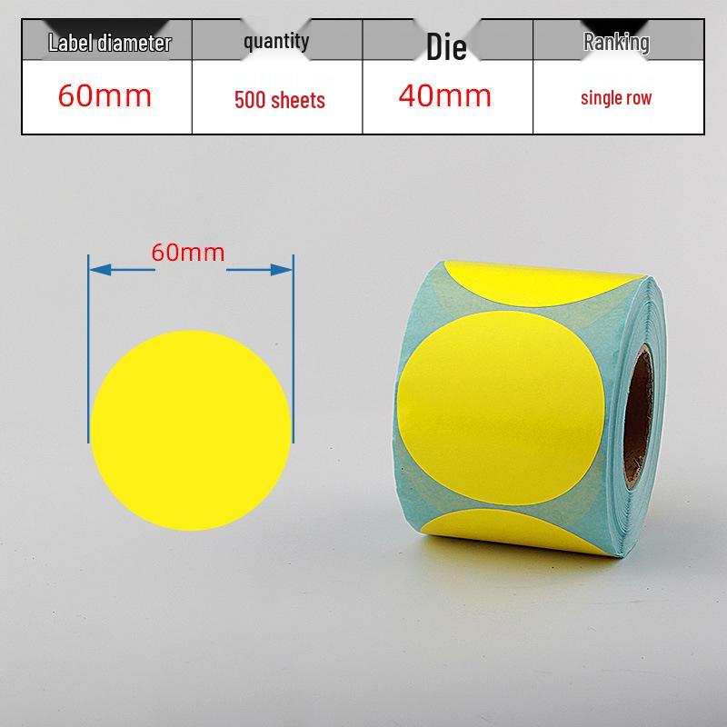 Waterproof Adhesive Thermal Barcode Stickers - Various Sizes
