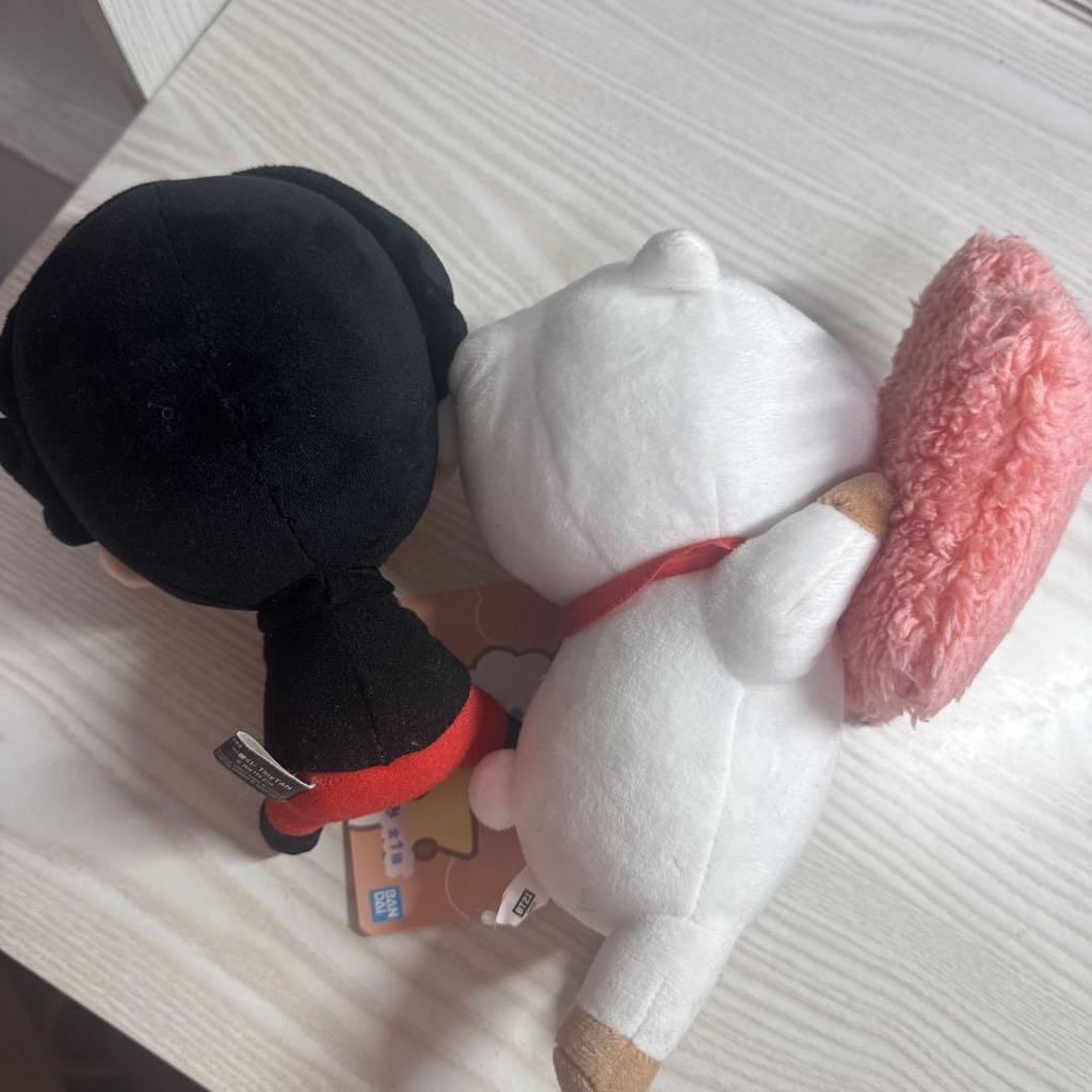 [USED] K-POP idol plush toy, approximately 30cm, with tag, BTS Jin, Ichiban Kuji