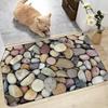 1 יחידה שטיח רצפה בדוגמת אבן לבית, חדר אמבטיה, שטיחים סופגים, שטיחים מונעי החלקה, ציוד לקישוט הבית