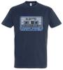 Tape Electro T-Shirt Techno MC DJ Audio Wave Synthesizer Music Cassette 90s