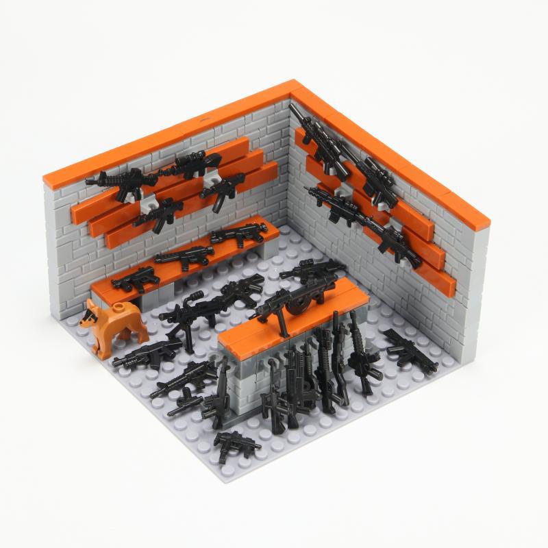 

Военная строительная кукла, специальная кукла, механическая сборная сцена арсенала, игрушка