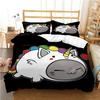 Cute Bubu 3D NEW Duvet Cover Pillowcase Bedding Set Adult Boy Girl Bedroom Decoration Children Single Double Large