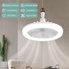 LED Ceiling Fan with Lights 30W Ceiling Fan Lights with Remote Control 3 Color Dimmable for Living Room Dining Room Bedroom Office