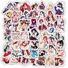 60 Devil High School DXD Loli Cartoon Stickers for Decorating Handbooks and Phone Cases - Waterproof and Cut-to-Fit.