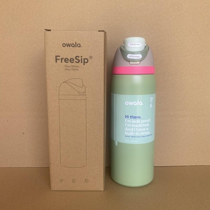 Owala Vacuum 32oz Sports Water Bottle With Insulation For Outdoor Activities And Gifts