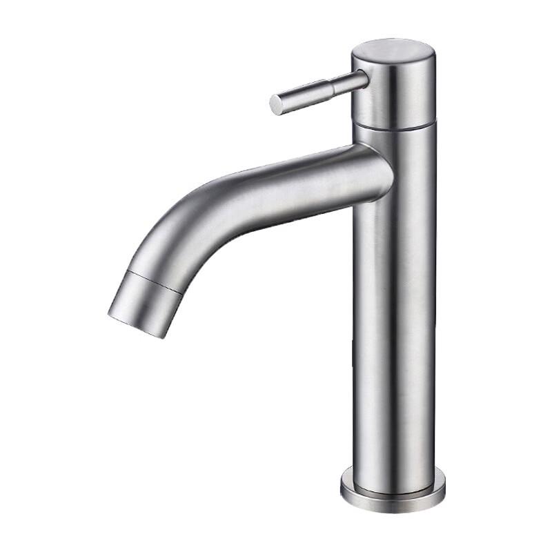 TLXT 201 Stainless Steel Single Cold Basin Faucet