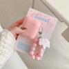 Simple Pony Bead Chain Earphone Cover for Apple AirPods 1 /1 Generation Solid Color Silicone Case PRO1 Niche PRO1