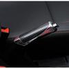 Car Hand Brake Cover Handbrake Grips Protection Cover Carbon Fiber Parking Brake Decoration Shell Interior Accessories