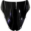 WYNMOTO Motorcycle Double Bubble Windshield Windscreen Fit for Honda CBR929RR 2000-2001 CBR900RR 00 01 Black