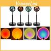 Rotation 180 Degree Projection Lamp Light Visual Mood Rainbow Sun Sunset Light