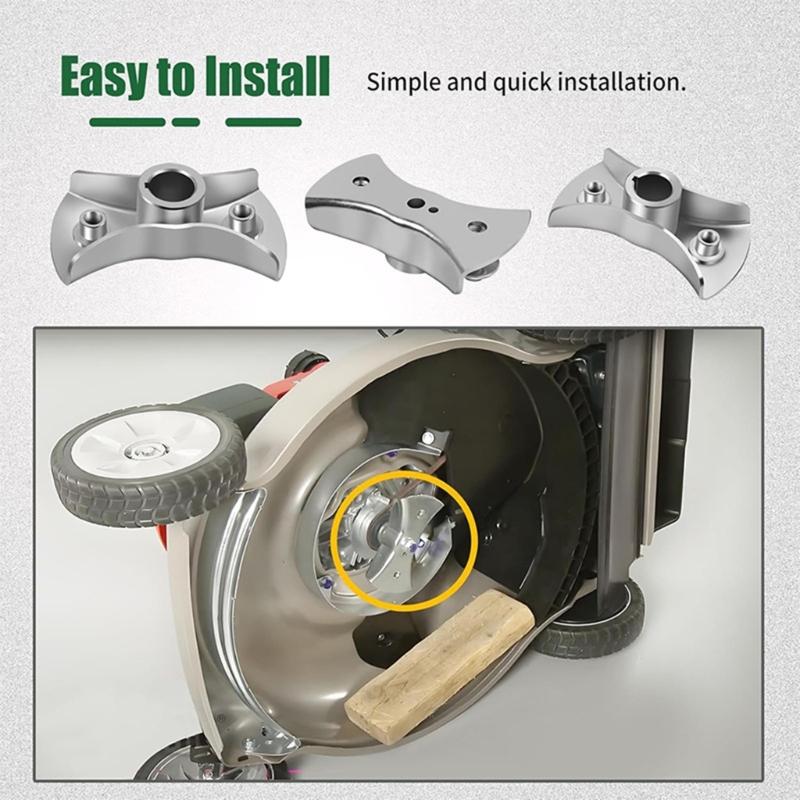 Heat Treated Lawn Mower Blade Bracket Set 72610-VG3-030 Garden Mower Components Bolt & Washer Assembly