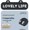 Cartoon Panda Multi-Function U-Shaped Travel Neck Pillow & Plush Doll