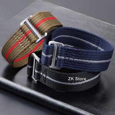 Cinghie in Tessuto di Nylon 20mm 22mm per Bracciale Orologio Seiko Smartwatch Cinturino Chiusura Touch Cinturino Orologio Uomo Cinturino di Ricambio