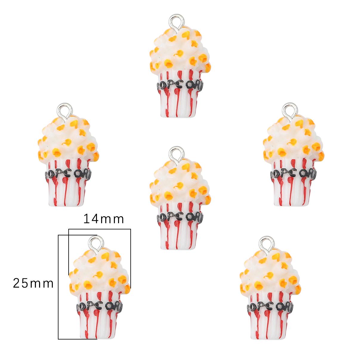 

4 шт., модная подвеска из смолы, милая собака, медведь, пчела, подвески в виде мороженого для ожерелья, браслета, сделай сам, изготовление ювелирных изделий