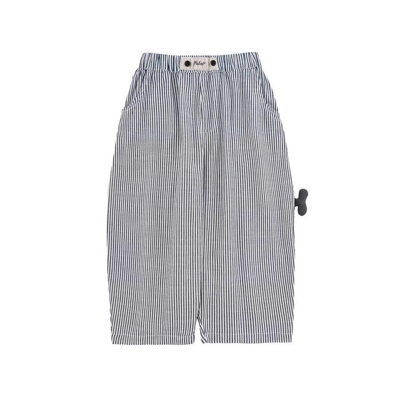 Youyou Children s 10A Antibacterial Summer T-shirt & Striped Loose Pants Set 140cm