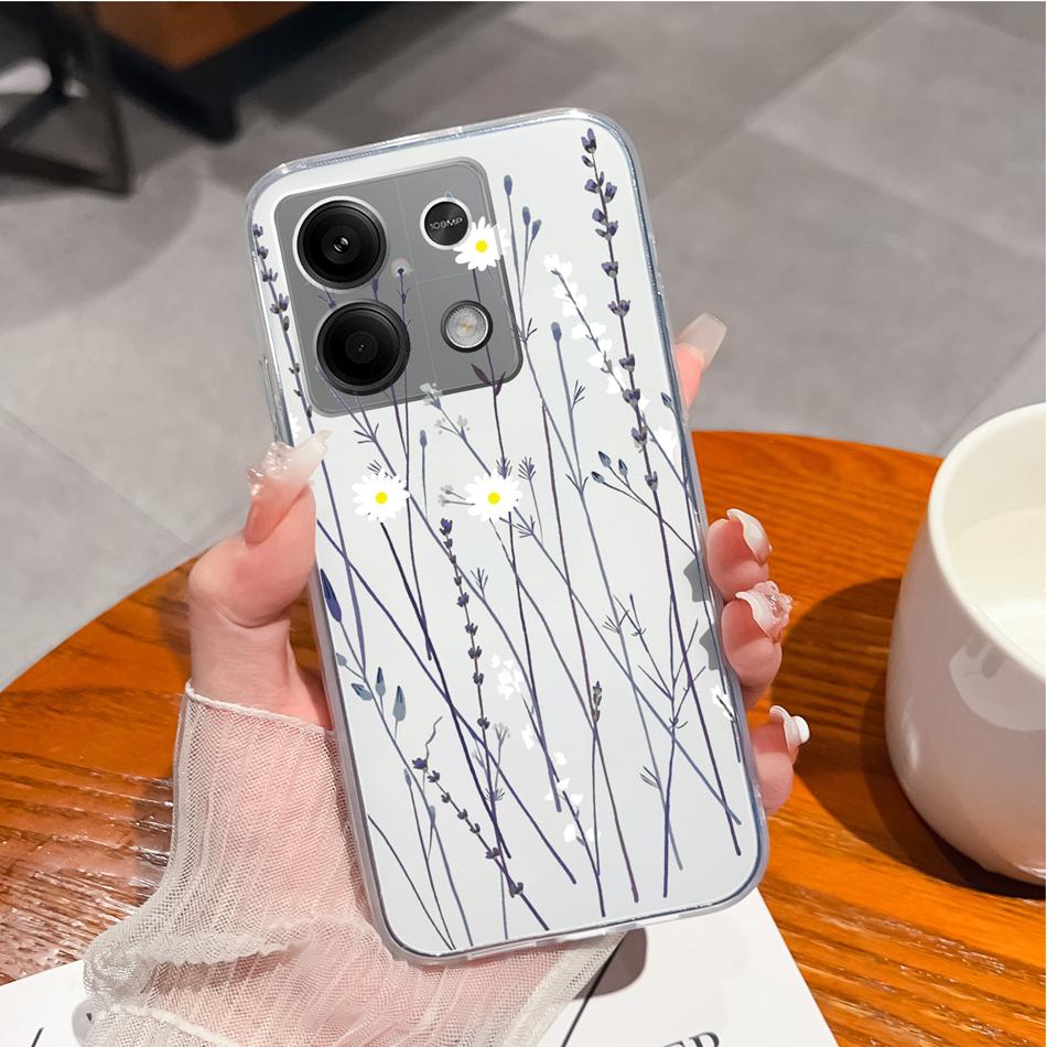 For Redmi Note 13 Pro Plus Phone Case Creative Fun Soft Slim Silicone Transparent Anti Drop Back Cover For Redmi Note13 13Pro+