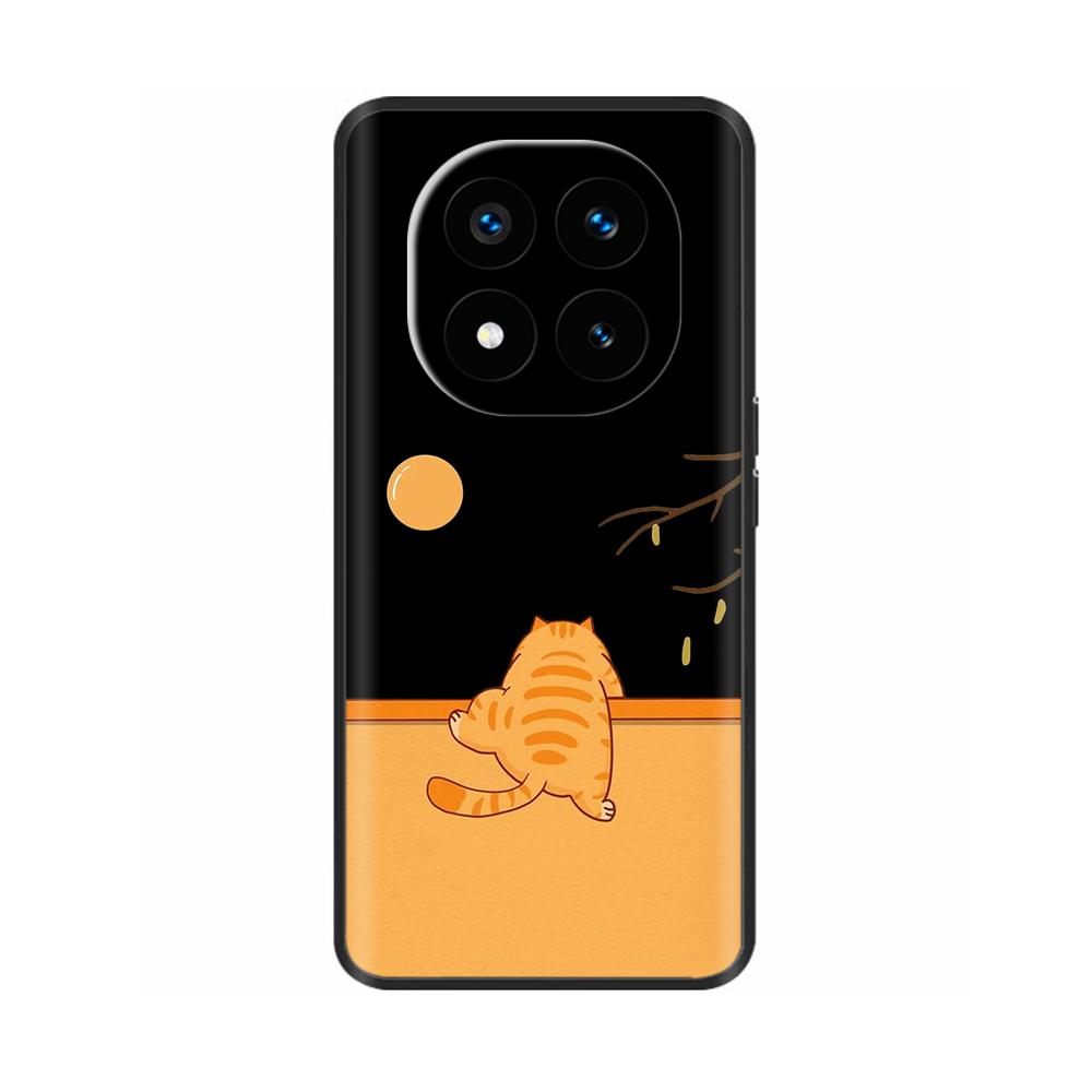 Cute Cat Panda Case For Xiaomi Redmi Note 14 Pro Case Phone Back Cover Soft Liquid Silicone Casing For Redmi Note14 14Pro 4G 5G