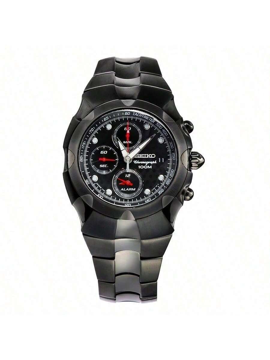 

Чоловічий годинник серії Хронограф, нержавіюча сталь з іонним покриттям, кварцовий механізм, SNA765J1 чорний