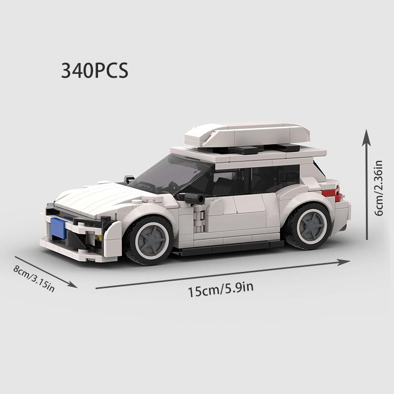 MOC Speed Sports F1 City Racing Car AE86 Building Blocks Brick Vehicle Supercar Fast & Furious1 MK4 Supra Kids Toys Boy