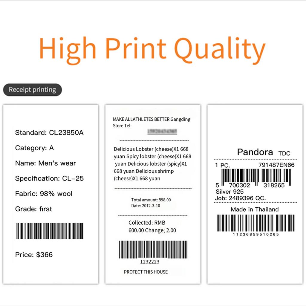  24V 3A   Thermal Line Printer with USB  232 TTL, Fast speed, POS, Paper Cutter, for Supermarket, Bank