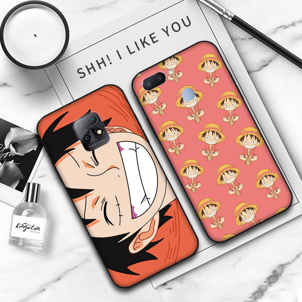 JW76 Little Man One Piece Black Soft Case for OPPO Reno 8 6 5 4 Pro Plus Find X3 A17 A3 A31 A38 A40 A53 A54 A55 A74 A76 A78 A77 A80 A94 A95 A96 Lite