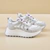 Korean New Dad Shoes for Women In Spring Student Running Thick Sole Height-enhancing Casual Street Shot