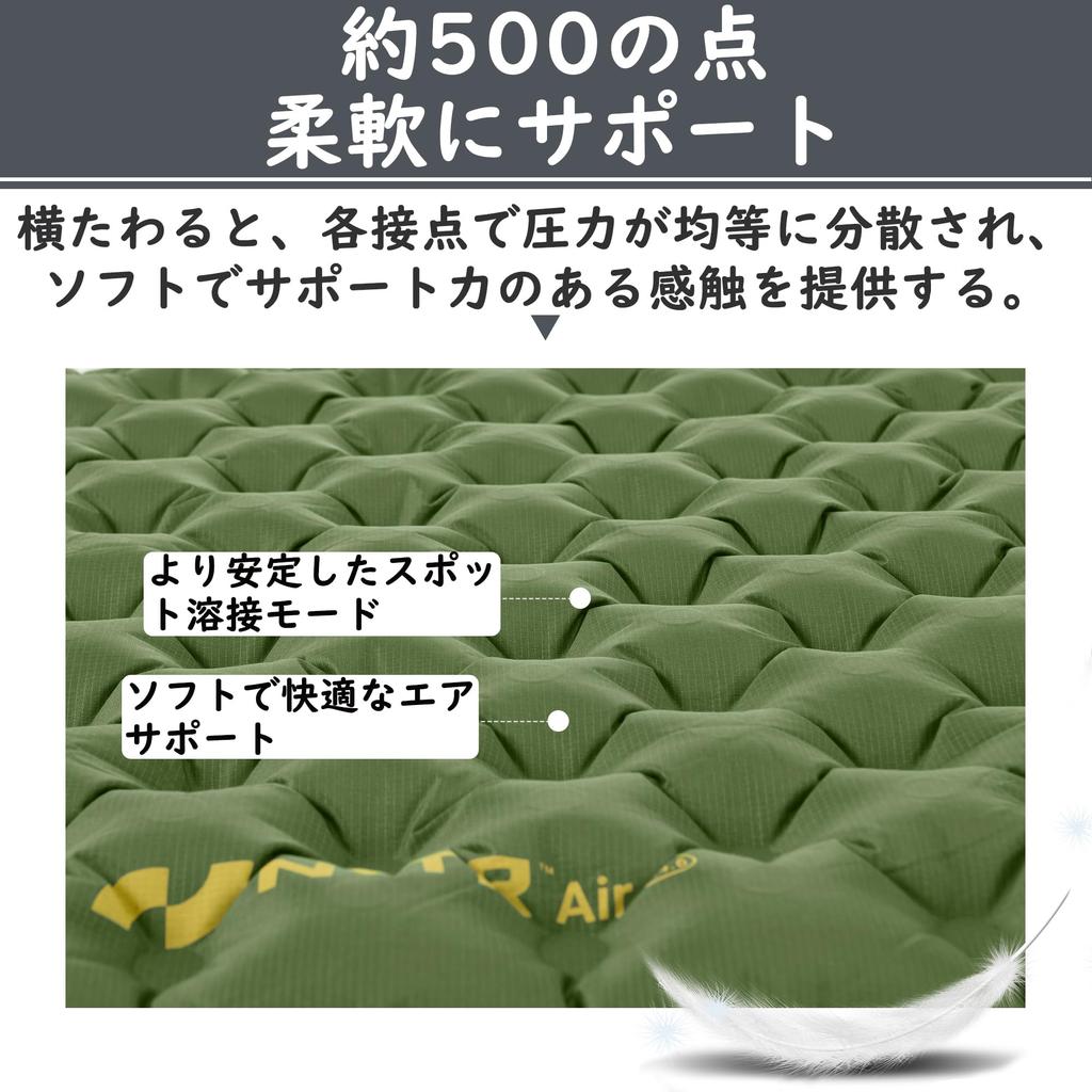 Naturehike Air High Inches Suitable for Oz Easy To 4 Abrasion 20D Moisture Warm and Cold Inflatable Air Camping Sleeping In Disaster Prevention Guest