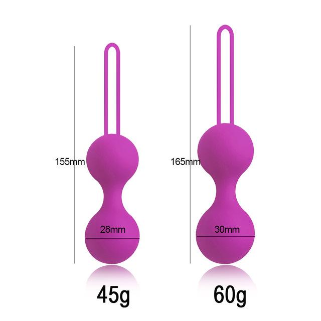 Safe Silicone Smart Ball Kegel Ball Ben Wa Ball Vagina Tighten Exercise Machine Vaginal Geisha Ball Sex Toys for Women