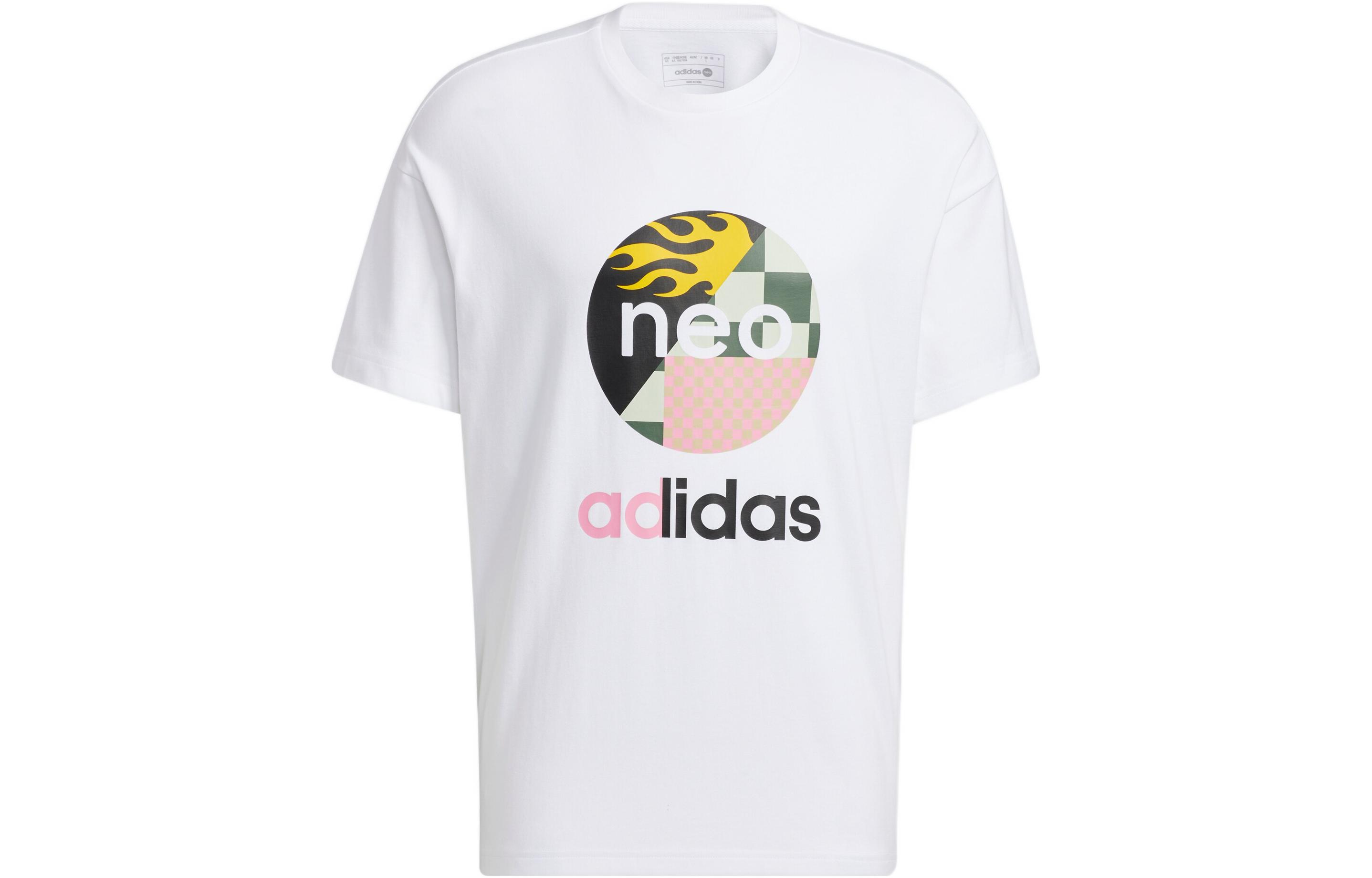 Adidas Neo T Shirt Unisex White HN4742 XL
