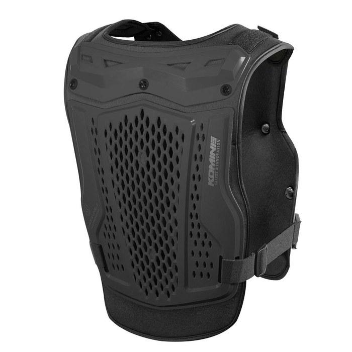Komine Bike Protector Air Through CE Level 2 Body Armor Fit Black Free SK-828 12998 Protector CE Standard Level 2 Free Size