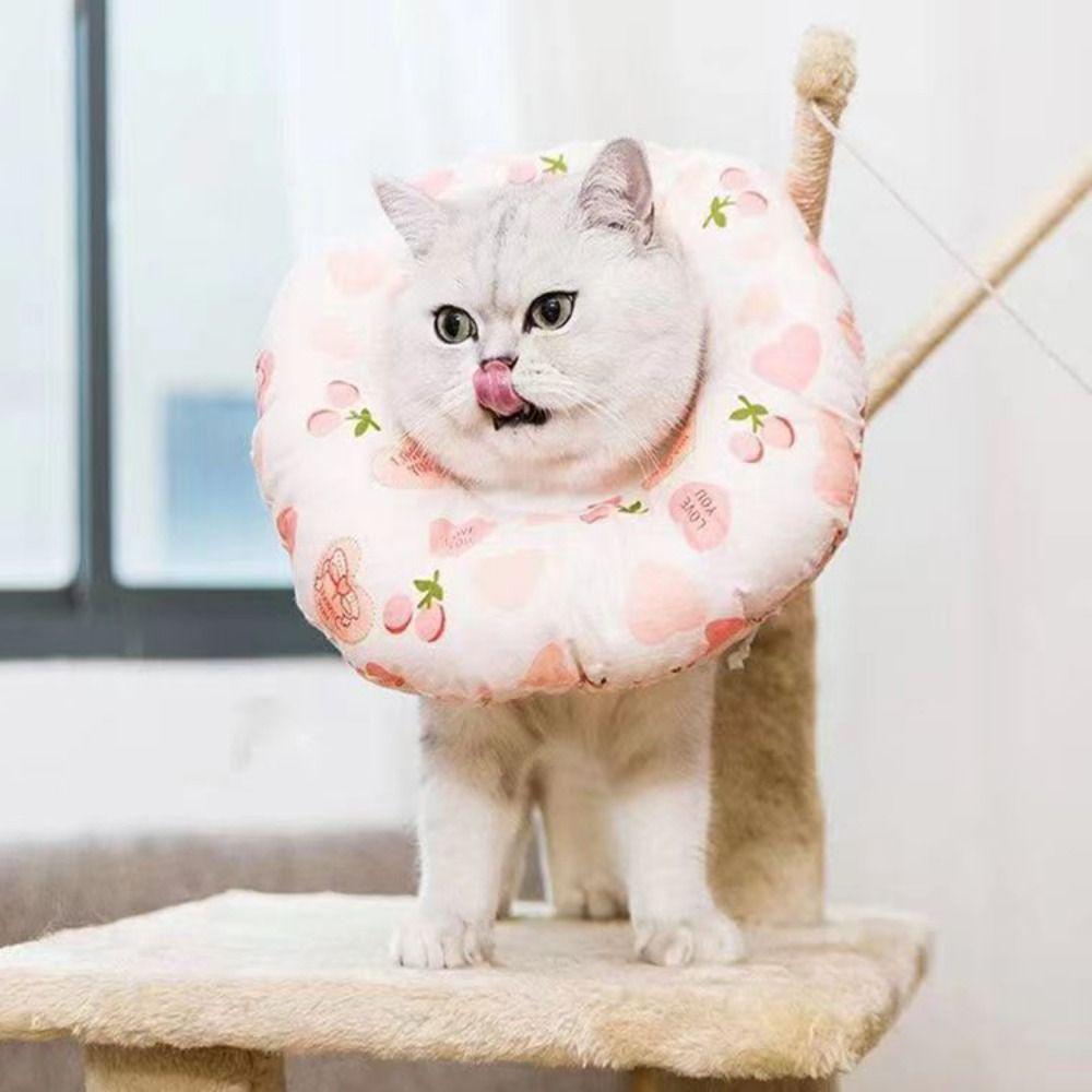 

Adjustable Cat Elizabeth Circle Anti-biting Dog Protective Ring Neck Recover