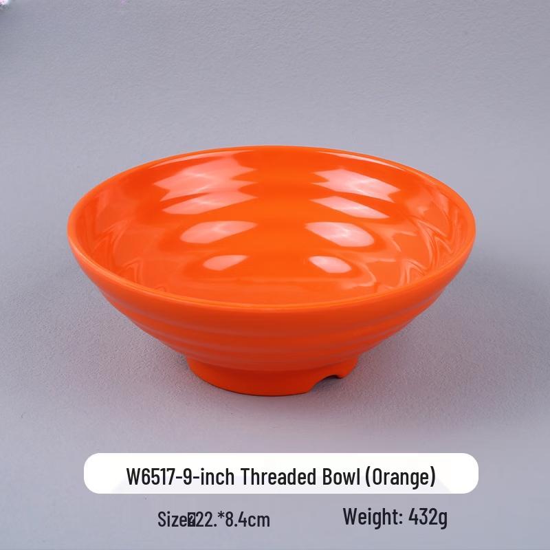 Anti-Drop Melamine Noodle & Soup Bowl