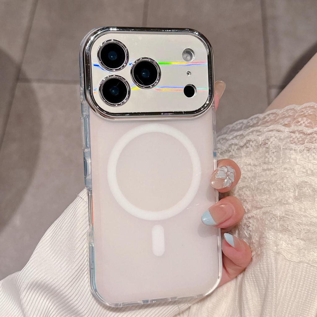 Magnetische Hülle mit Farbverlauf für iPhone 17 Pro Max - Kompatibel mit Apple 16/15/14 Pro