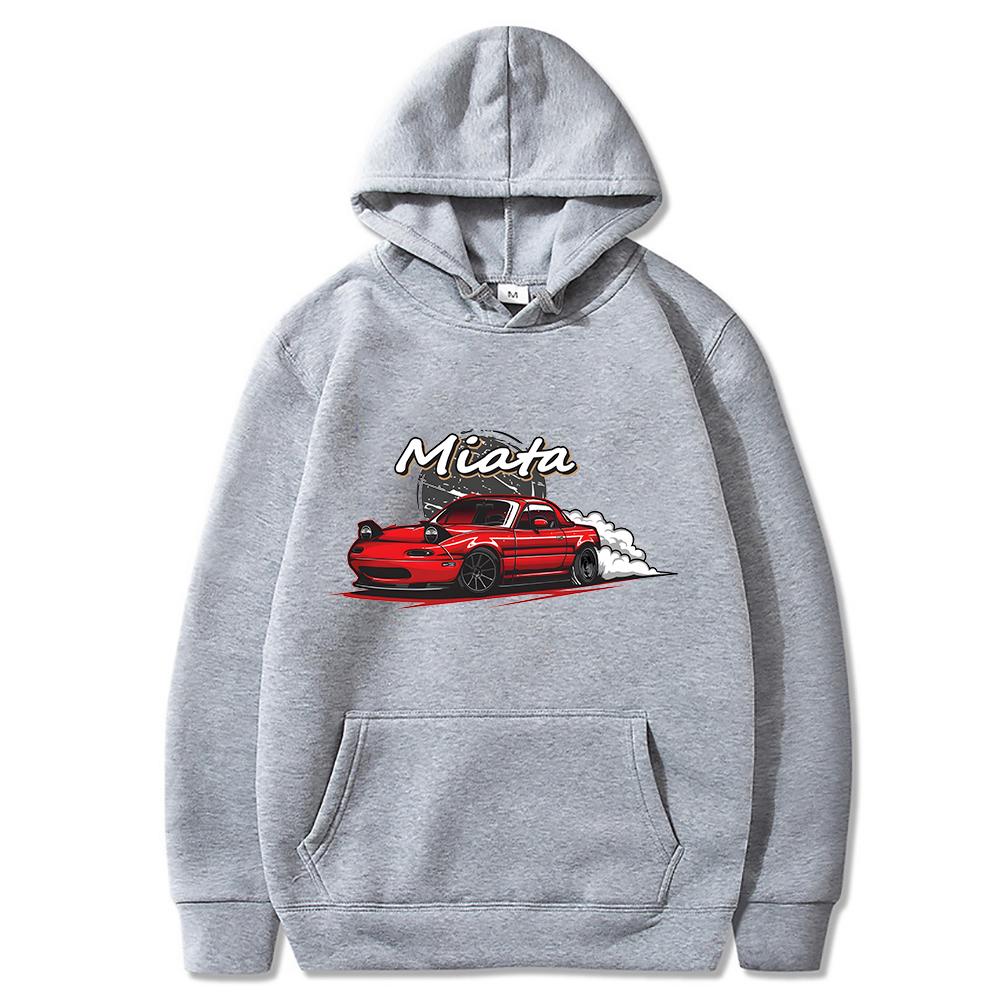 Initial D  Unisex Hoodies Drift Jdm Sweatshirt Japanese Anime Print Car Streetwear Unisex Automobile Culture Sweatshirt Hoody Unisex