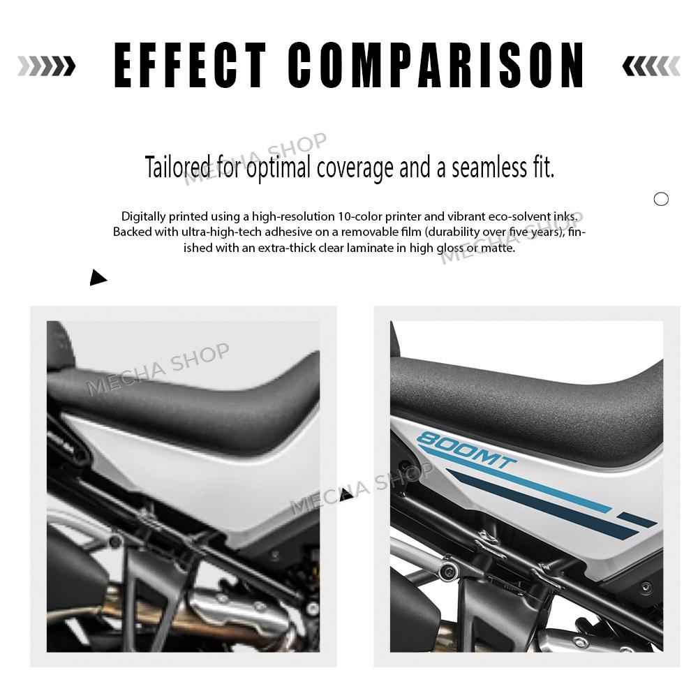 Motorcycle Decals For CFMoto 800MT Explore Saddle Panel Stickers 800 MT Accessories
